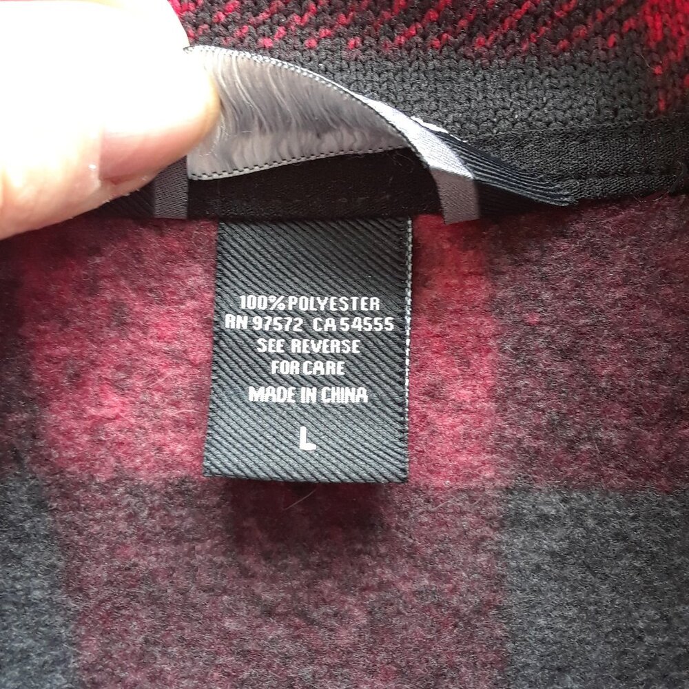 Men's Woodland Full-Zip Sweater-Knit Fleece by Landway (NWT) - Picture 10 of 11